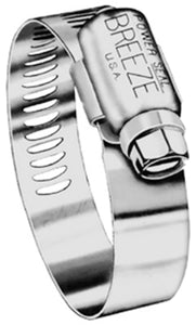 Breeze 3706 Stainless Steel Miniature Clamp, 7/16" - 25/32"
