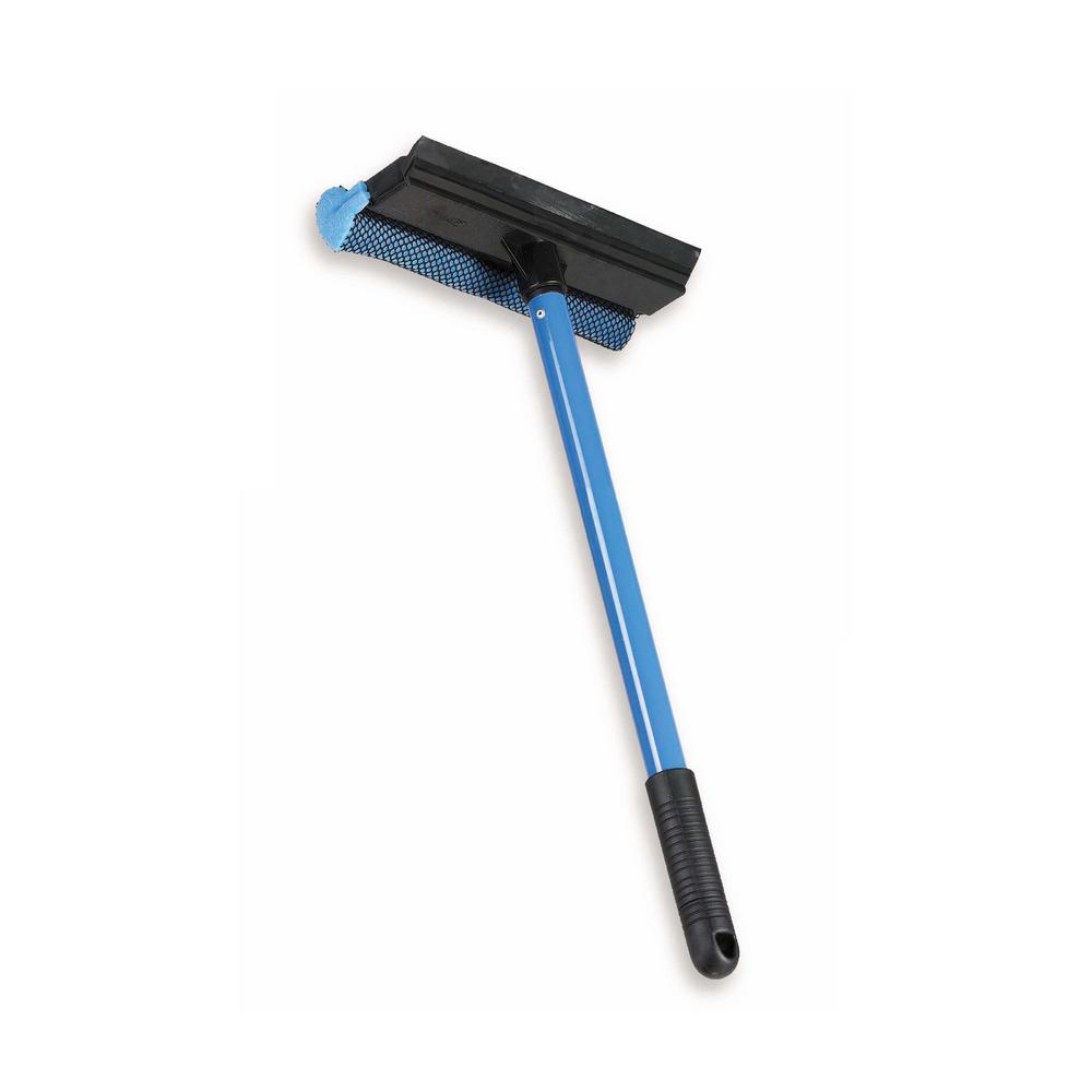 Ettore® 59016 Auto Squeegee & Scrubber with 16" Aluminum Handle & 8" Head