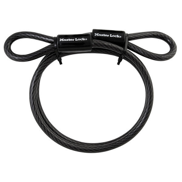 Master Lock 85DPF Double Looped Cable, 4' x 3/8" Dia