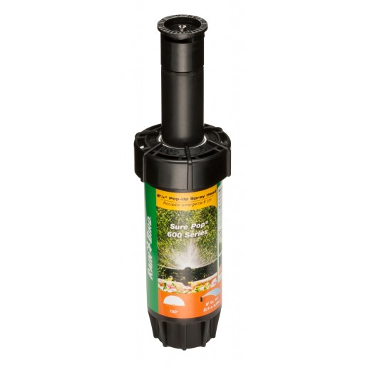 Rain Bird® SP-25-H Sure Pop 600 Series Pop Up Sprinkler Head, 2-1/2"