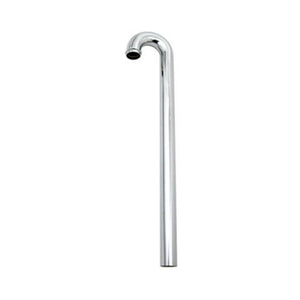 Master Plumber 452-862 Lavatory Floor Drain Tube, 1-1/4"x19-3/4", Chrome Plated