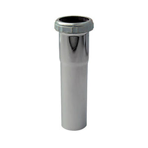 Master Plumber 452-946 Kitchen Drain Extension Tube, 1-1/2" x 6", Chrome Plated