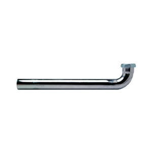 Master Plumber 452-979 Chrome Plated Kitchen Drain Arm, 22-Gauge, 1-1/2" x 15"