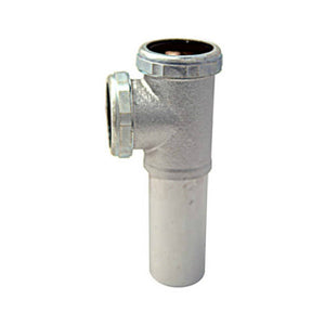 Master Plumber 452-987 Chrome Plated Outlet Tee & Tailpiece, 22-Gauge