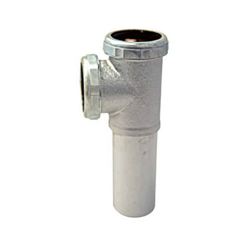 Master Plumber 452-987 Chrome Plated Outlet Tee & Tailpiece, 22-Gauge