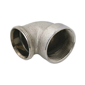 Master Plumber 453-019 Kitchen Drain Cast Elbow, 1-1/2" x 1-1/2", Chrome Plated