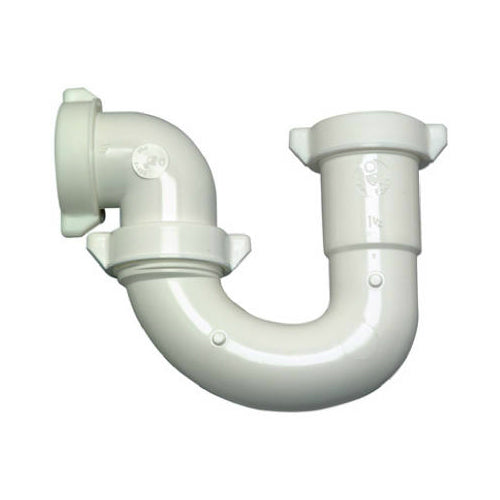 Master Plumber 453-142 Plastic Lavatory/Kitchen Repair Drain Trap, White