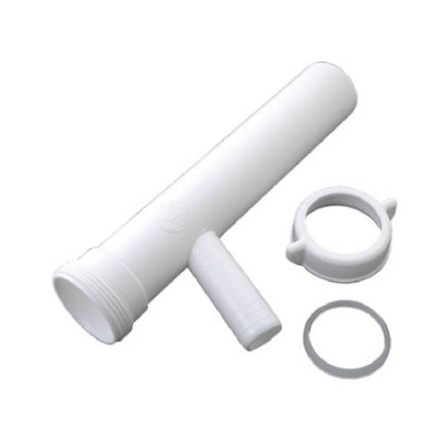 Master Plumber 453-357 Plastic Dishwasher Branch Tailpiece, White