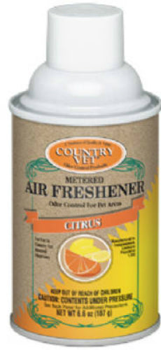 Country Vet 33-2508CVCA Metered Fragrance Air Freshener, Citrus