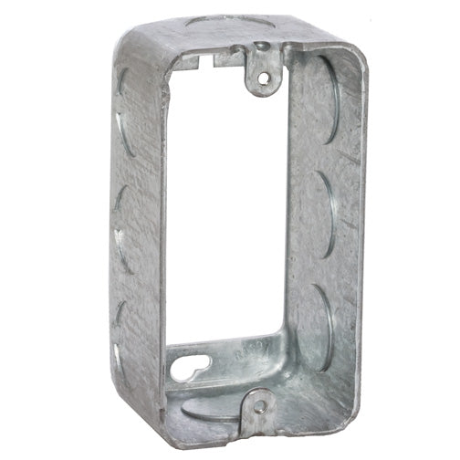 RACO® 665 Handy Box Extension Ring, Drawn with Conduit KO's, 4" x 1-7/8" Deep