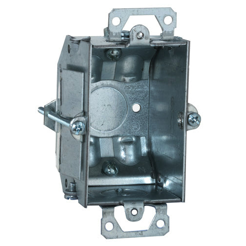 RACO® 487 Tigergrip® Old Work Switch Box, Nonmetallic Sheathed Clamp, 3"x2-1/4"
