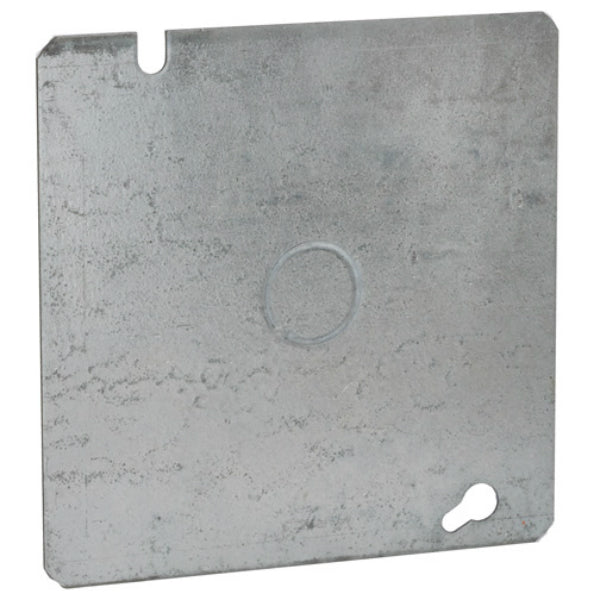 RACO® 833 Square Steel Box Cover, 4-11/16"