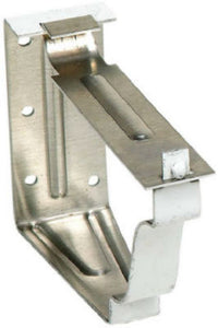 Amerimax 25022 Snap Lok Fascia Bracket, 5", White, 2-Piece