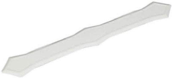 Amerimax 27229 Aluminum Downspout Band, White