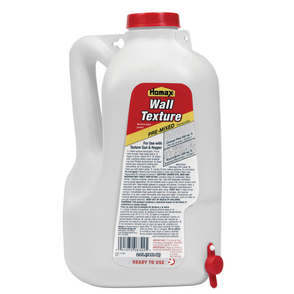Homax® 8322 Premixed Wall & Ceilling Spray Texture, 2.2 Liter