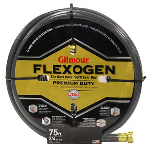 Gilmour 834751-1001 Flexogen Garden Hose, Assorted Colors, 75 ft L