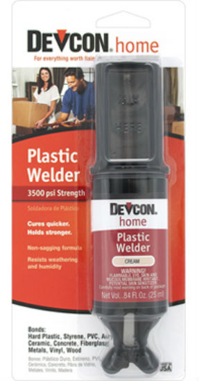 Devcon 22045 Plastic Welder, Cream, 25 ml