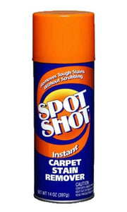Spot Shot 009128 Carpet Stain Remover, Aerosol, 14 Oz