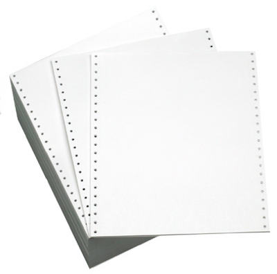 White Computer Paper 9-1/2" 18Lb.