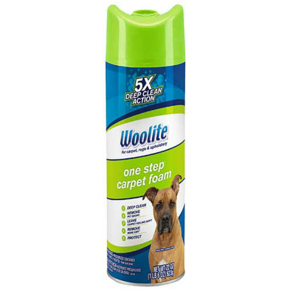Woolite® 08213 One Step™ Foam Carpet Cleaner, Aerosol, 22 Oz