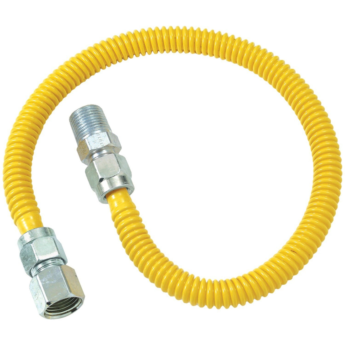 Brasscraft CSSD54-36 Stainless Steel Gas Connector, 36''