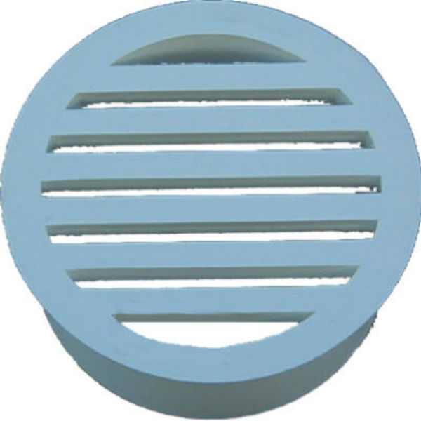 Genova 79240 Schedule 40 "Hub-Fit" Floor Strainer, 4"