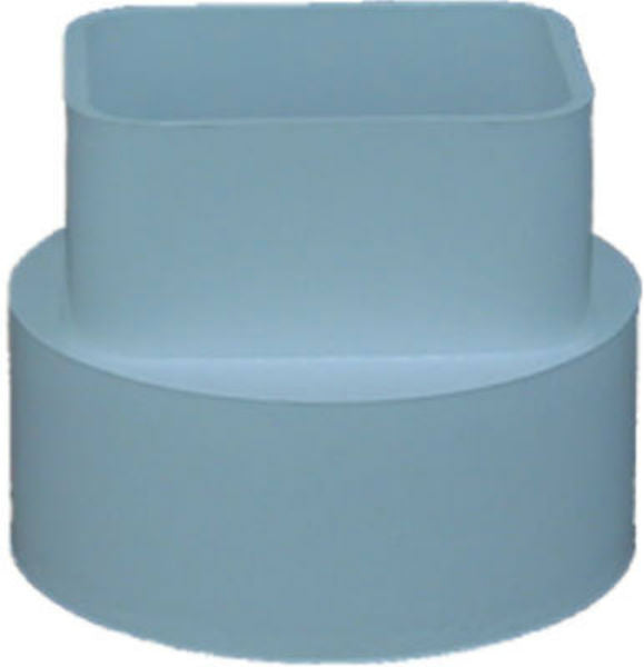 Genova S45233 Downspout Adapter, 2" x 3" x 3"