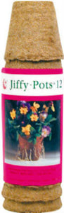 Jiffy® JP212 Completely Biodegradable Round Pot, 2-1/4", 12-Pack