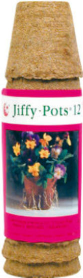 Jiffy® JP212 Completely Biodegradable Round Pot, 2-1/4", 12-Pack