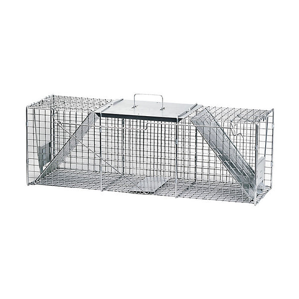 Havahart 1045 2-Door Live Raccoon Animal Cage Trap, Large, 36" x 11" x 11"