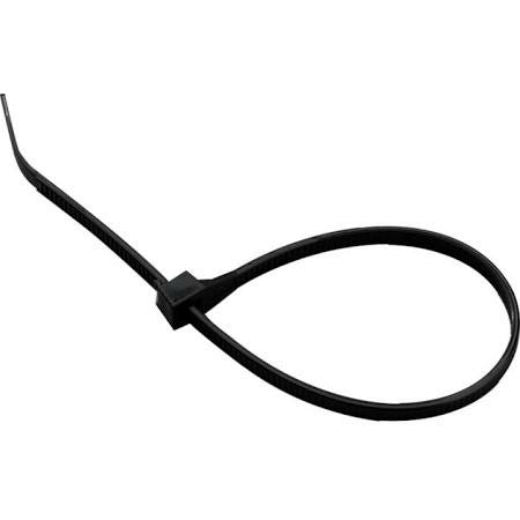 Gardner Bender 45-104UVB Miniature Cable Tie, 4", Ultra Violet Black