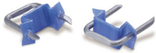 Gardner Bender MSI-50B Insulated Metal Staple, 1/2"