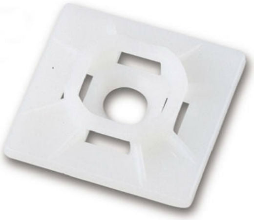 Gardner Bender 45-MB Cable Tie Mounting Base, Natural, 1" x 1"