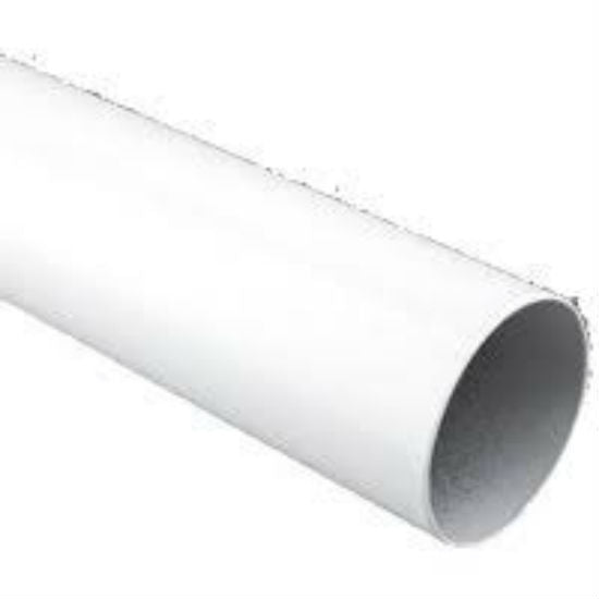 John Sterling™ 0018-6WT3 Steel Closet Pole, White Powder Coat Epoxy Finish, 6'