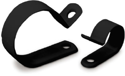 Gardner Bender PPC-1525UVB Cable Clamp, Black, 1/4"