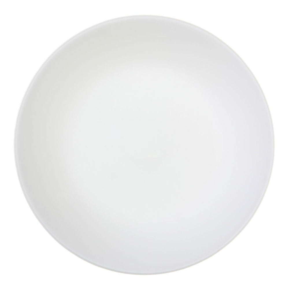 Corelle 6003893 Livingware Large Dinner Plate, Winter Frost White, 10.25"