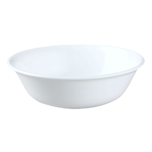 Corelle 6003905 Livingware Soup/Cereal Bowl, Winter Frost White, 18 Oz