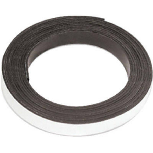 Master Magnetics 07011 Flexible Magnetic Tape with Adhesive, 1/2" x 30"