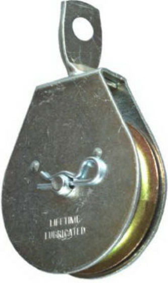 National Hardware® N219-998 Swivel Eye Steel Pulley, 2.5", Zinc Plated