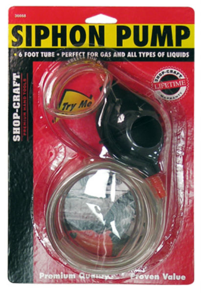 Custom Accessories 36668 Siphon Pump with 6' Tube
