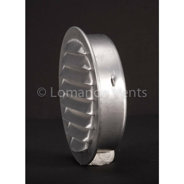 Lomanco® CV3B CV-Series Aluminum Undereave Circle Vent, Mill, 3", 6 Pack