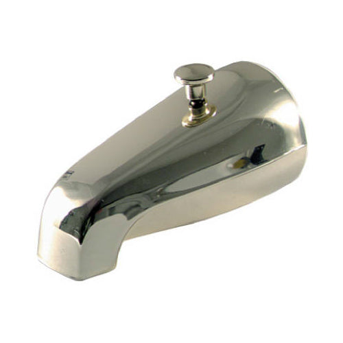 Master Plumber 479-469 Bath Tub Diverter Spout, Chrome Finish