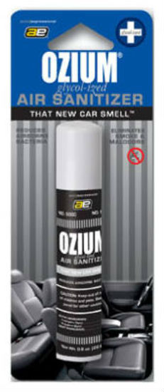 Ozium OZ-22 Aerosol Air Sanitizer, New Car Scent, 0.8 Oz
