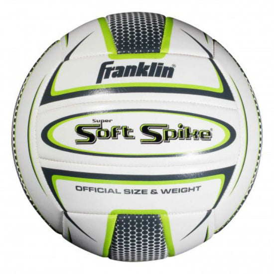 Franklin 5487 Super Soft Spike Volleyball with Tacky Sponge Foam PVC
