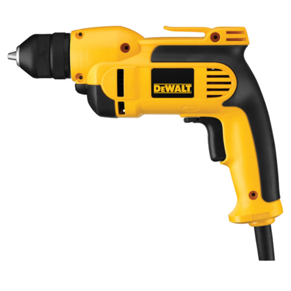 DeWalt® DWD112 Heavy-Duty VSR Pistol Grip Drill with Keyless Chuck, 3/8", 8.0A