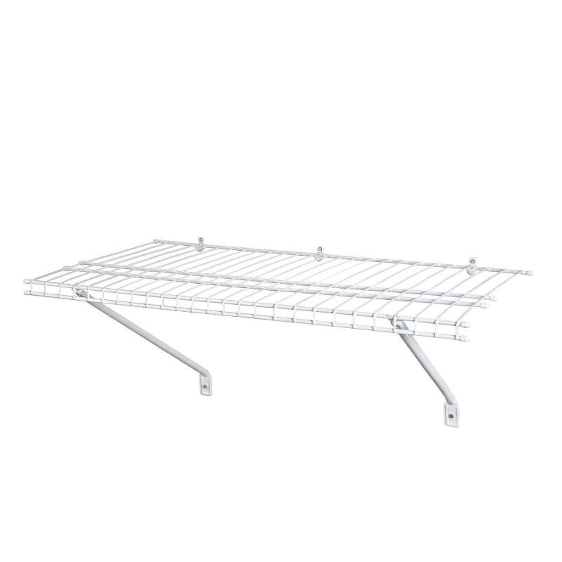 ClosetMaid® 102100 Multipurpose Organizer Shelf Kit, White, 2' x 12"