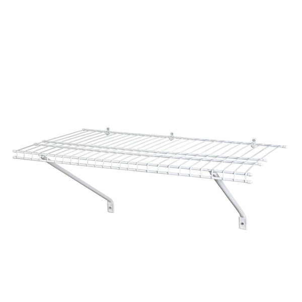 ClosetMaid® 102100 Multipurpose Organizer Shelf Kit, White, 2' x 12"