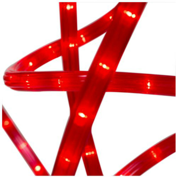 Holiday Wonderland 55133-88 Christmas Rope Light Set, 216-Lights, 18', Red