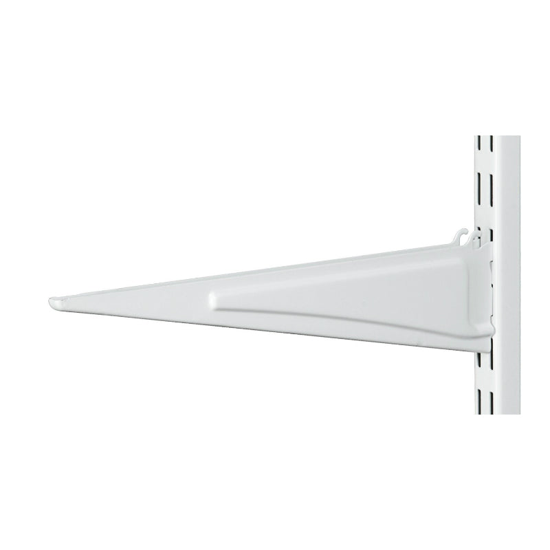 ClosetMaid® 386200 ShelfTrack® Wire Shelving Bracket, White, 10"