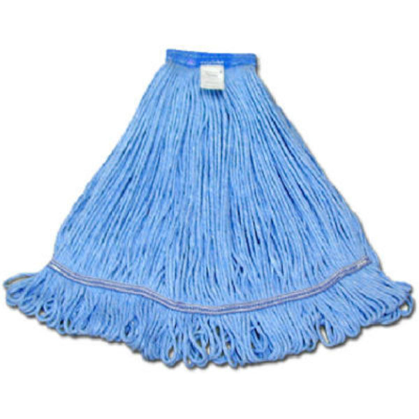 Abco 01311 Looped End Wet Mop Head, Blue, Large